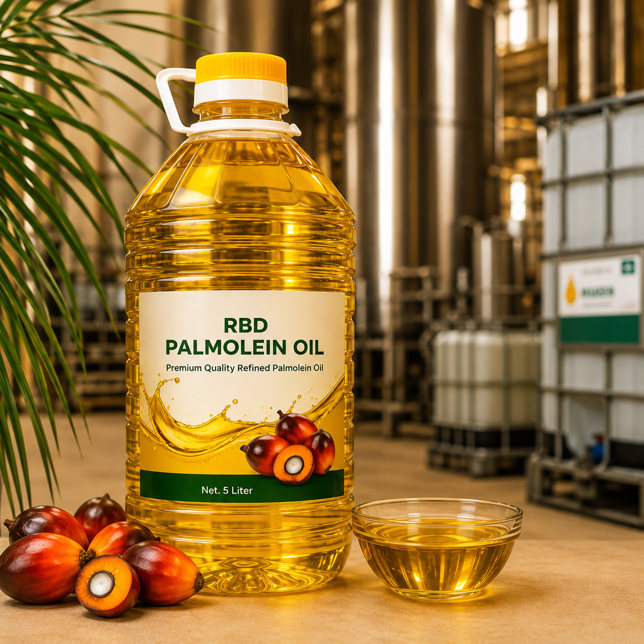 Premium RBD Palmolein Oil – Pure, Refined & Perfect for Everyday Cooking