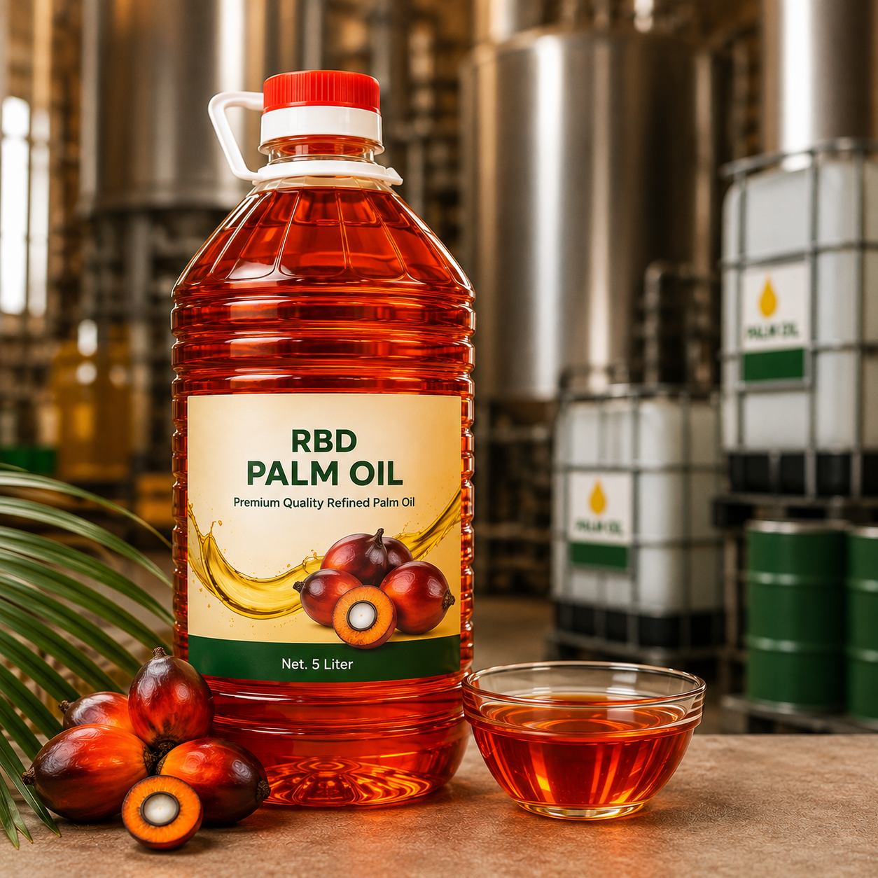 Premium RBD Palm Oil – Superior Quality for Commercial Cooking & Food Processing